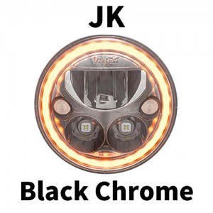 [JK] 비전엑스 보텍스 헤드라이트 블랙 크롬